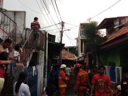 5 Rumah di Pondok Pinang Terbakar, Kerugian Capai Rp 200 Juta