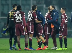 Akibatnya, perolehan angka Inter masih tertahan di angka 40 poin di peringkat ketiga. Sementara Torino naik ke urutan ke-10 dengan 30 poin. REUTERS/Massimo Pinca.
