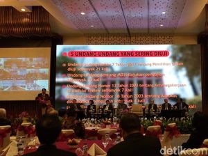 MK: UU Pemilu Paling Banyak Diuji Pada 2018, Disusul UU MD3 MK: UU Pemilu Paling Banyak Diuji Pada 2018, Disusul UU MD3