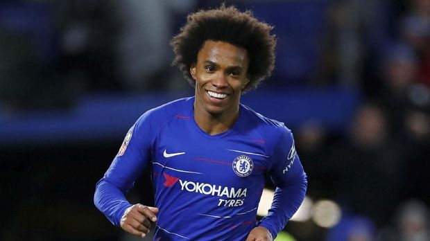 Willian gagal menjadi pengganti Neymar di PSG.