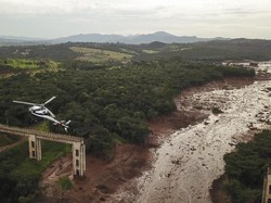 Korban Bendungan Brumadinho Brasil yang Jebol Dapat Santunan Rp 97 T