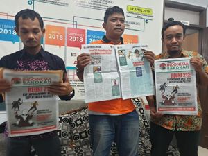 Polres Jaksel Selidiki Pengirim Tabloid Indonesia Barokah Polres Jaksel Selidiki Pengirim Tabloid Indonesia Barokah
