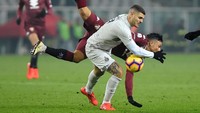 Ini jadi kali kedua secara beruntun Inter gagal menang di Liga Italia. Sebelumnya, mereka diimbangi Sassuolo 0-0. REUTERS/Massimo Pinca.