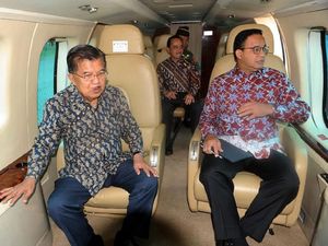 Pantau DKI dari Heli, JK: Belakang Jalan Thamrin dan Tanjung Priok Kumuh Pantau DKI dari Heli, JK: Belakang Jalan Thamrin dan Tanjung Priok Kumuh