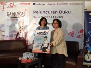Novel Samurai Blasteran Ceritakan Nilai Positif Budaya Jepang