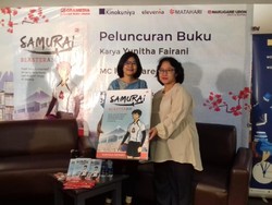 Novel Samurai Blasteran Ceritakan Nilai Positif Budaya Jepang