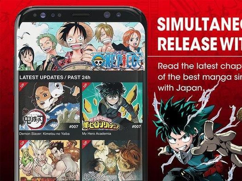 50 Judul Komik Bisa Dibaca Gratis Lewat Aplikasi MANGA Plus 50 Judul Komik Bisa Dibaca Gratis Lewat Aplikasi MANGA Plus