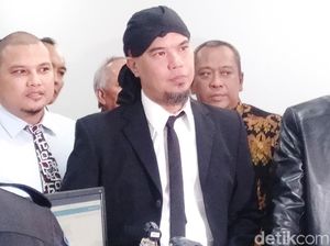 Jelang Vonis, Ahmad Dhani Terus Didampingi Mulan