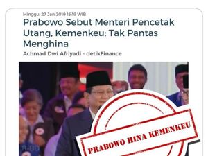 Ramai #PrabowoHinaKemenkeu di Medsos