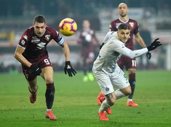 Inter Milan pulang dengan tangan hampa dari lawatan ke markas Torino. REUTERS/Massimo Pinca.