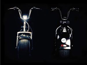 Skuter Listrik Keren Serba Guna dengan Ban Gendut