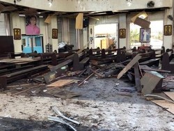 Gereja Katolik di Filipina Dibom, Pelaku Disebut Penjahat Tak ber-Tuhan