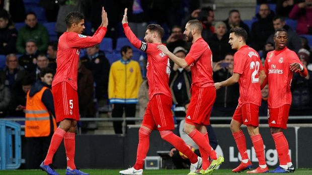 Benzema dan Bale Cetak Gol, Real Madrid Kalahkan Espanyol 4-2
