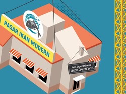 Data dan Fakta Pasar Ikan Muara Baru Disulap Susi Jadi Kinclong