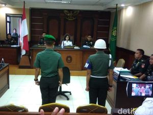 Tipu Wartawati, Oknum TNI Jalani Sidang di Pengadilan Militer