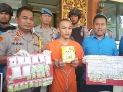 Pengedar Permen Narkoba Dibekuk di Denpasar
