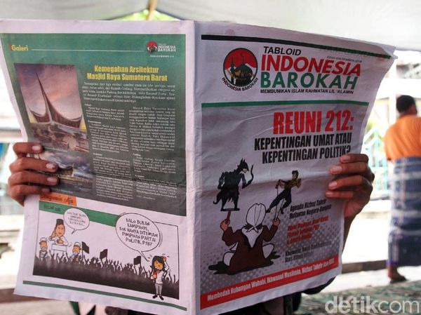 Tabloid Indonesia Barokah juga Tersebar di Jakarta