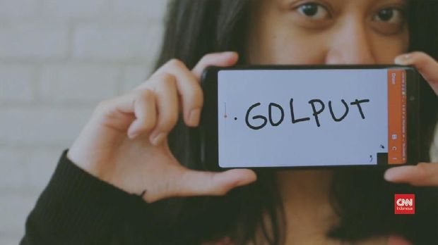Ilustrasi golput.