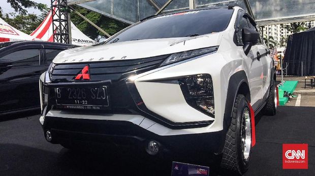 Bagian depan Xpander tak banyak perubahan.