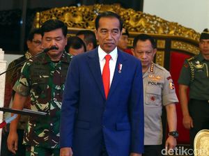 Jokowi Bertemu Pati TNI dan Polri di Istana Jokowi Bertemu Pati TNI dan Polri di Istana