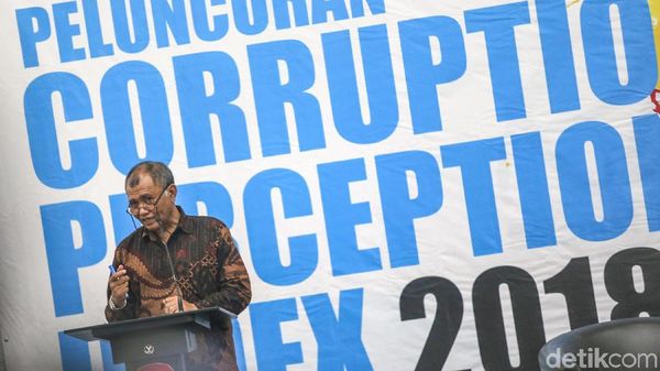 Indonesia Ranking 89 Indeks Persepsi Korupsi Dunia