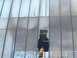 Kantor Dishub Cilegon Kebakaran