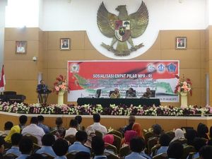 Mangindaan Sosialisasi 4 Pilar MPR ke Penyuluh Perikanan Sulut