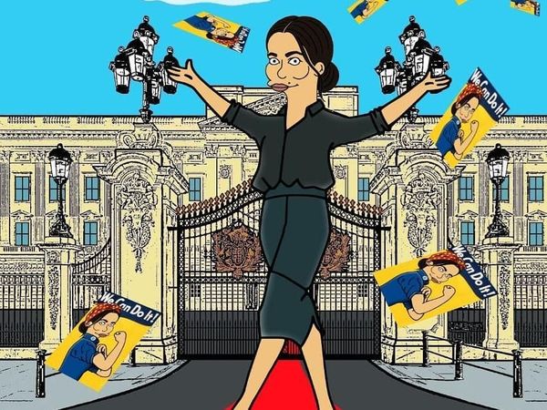 Begini Penampakkan Meghan Markle Saat Jadi Karakter The Simpsons