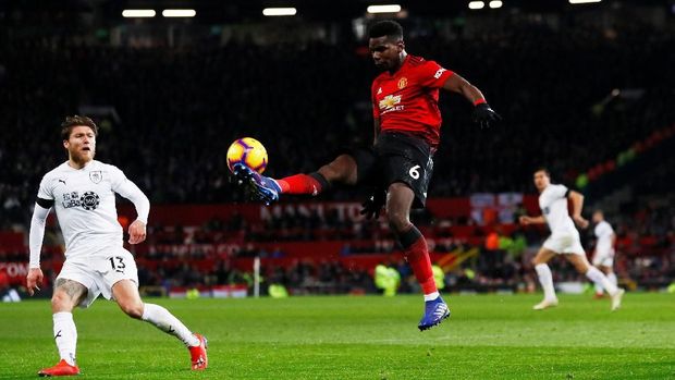 Paul Pogba tampil impresif di bawah arahan Ole Gunnar Solskjaer.