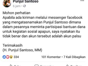 Nama Wawali Batu Dicatut di Medsos, Dipakai Galang Dana Santunan Nama Wawali Batu Dicatut di Medsos, Dipakai Galang Dana Santunan