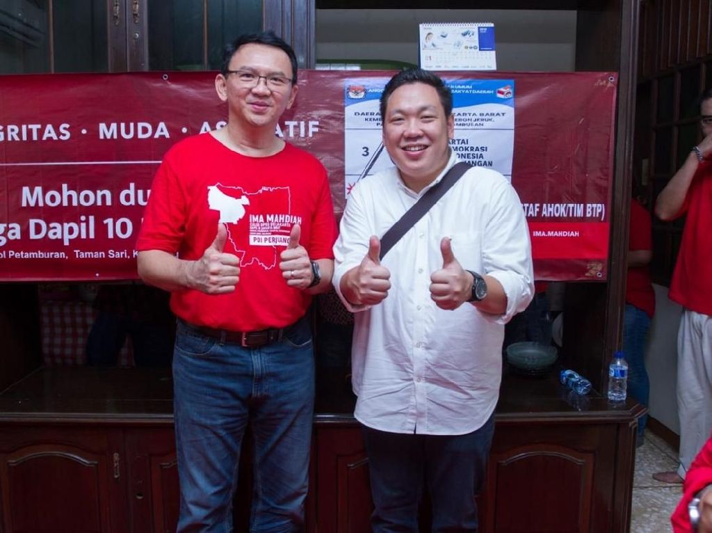 Di-endorse Ahok, Charles Honoris: Pak BTP Mentor Saya Urus Jakarta Di-endorse Ahok, Charles Honoris: Pak BTP Mentor Saya Urus Jakarta