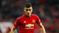 Kemudian, Andreas Pereira siap dilelang. Pemain asal Brasil ini sudah memperkuat MU sejak tahun 2015 tapi kesulitan menembus skuad utama (Jason Cairnduff/Action Images via Reuters)