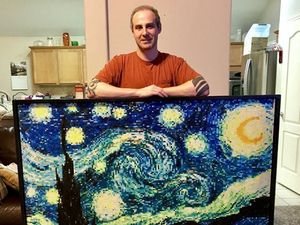 Ditinggal Peliharaannya, Pria Ini Temukan Bakatnya dari Lego