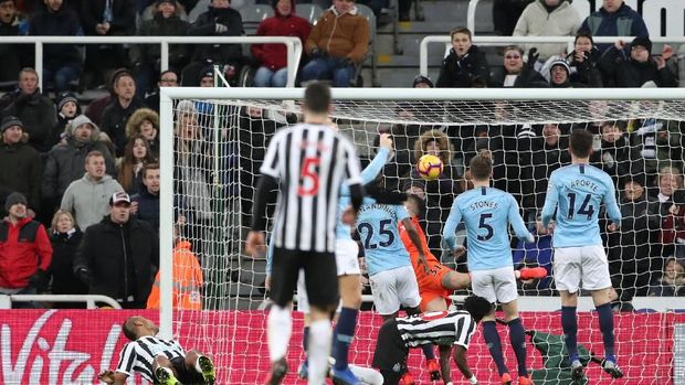 Hasil Liga Inggris: City Tumbang di Kandang Newcastle