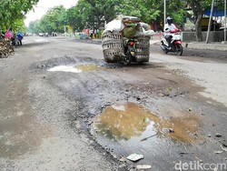 Jalan Rusak Dampak Proyek Tol Gempol-Pasuruan akan Diperbaiki