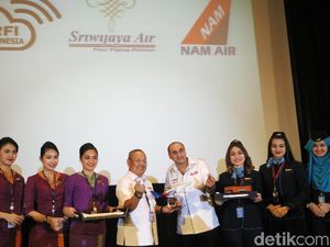 Sriwijaya Air Resmi Luncurkan In-flight Entertainment Baru