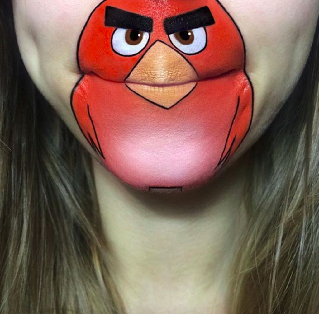 Dia adalah Laura Jenkinson yang dikenal sebagai pelukis bibir. (Foto: Instagram/Laura Jenkinson)