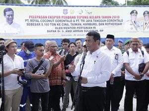 Gorontalo Ekspor Tepung Kelapa 8.160 Ton ke China, Taiwan dan Eropa