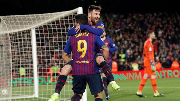 Barcelona berhasil memutarbalikkan kekalahan 0-2 di leg pertama.