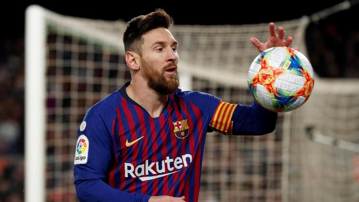 Barcelona yakin Lionel Messi akan memperpanjang kontrak (Foto: REUTERS/Albert Gea.)