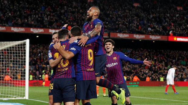 Barcelona tak terkalahkan dalam tiga laga El Clasico terakhir lawan Real Madrid.