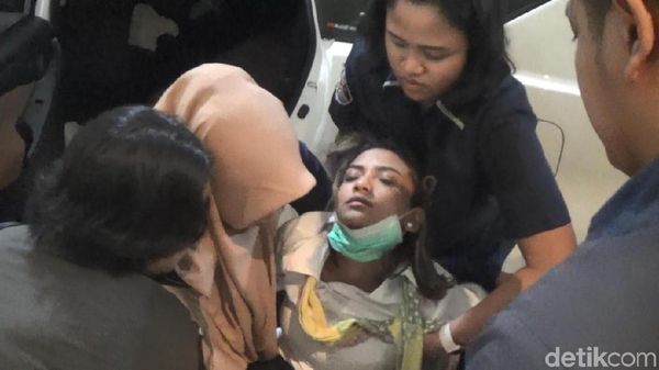 Penampakan Vanessa Angel Saat Pingsan di Polda Jatim