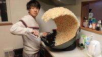 Kocak! Pria Masak Nasi Goreng Jadi Korban Editan Photoshop