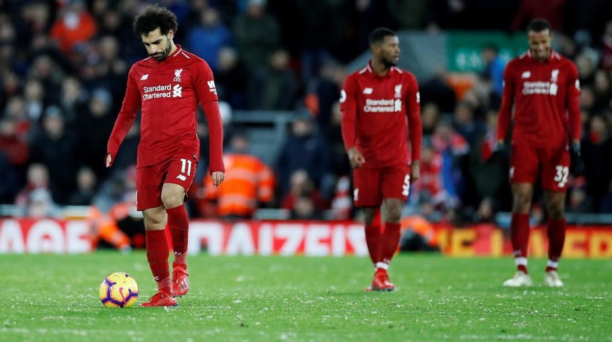 Liverpool tersandung saat menjamu Leicester City. (Foto: Carl Recine/Action Images via Reuters