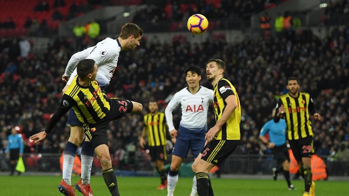 Tottenham Hotspur menang 2-1 atas Watford (Foto: Mike Hewitt/Getty Images)