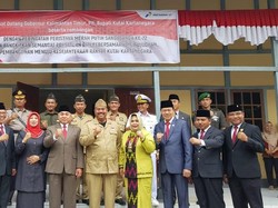 Pertamina EP Meriahkan Parade Peristiwa Merah Putih Sangasanga