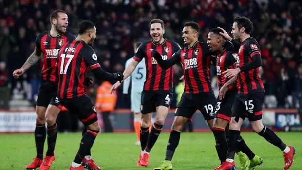 Bournemouth berhasil mencetak empat gol ke gawang Chelsea di babak kedua.