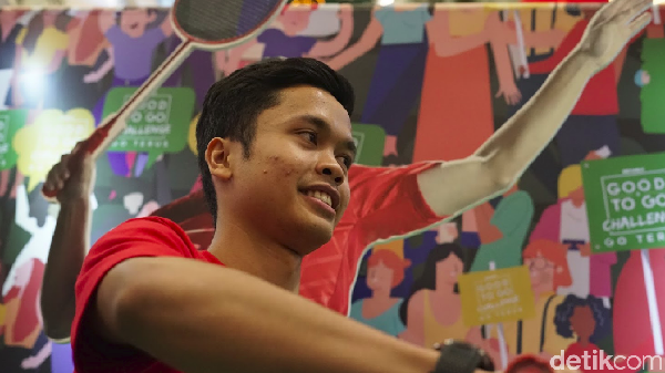 Saat Si Kalem Anthony Ginting Berbagi Tips Bugar