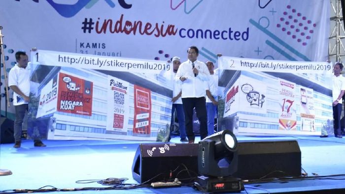 Foto: Menkominfo Rudiantara ketika Kominfo Next (Dok. Kemkominfo)