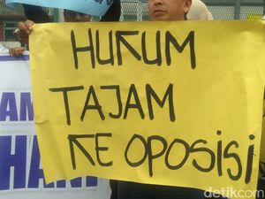 Relawan Prabowo-Sandi Aksi Bela Dhani di Cipinang: Hukum Tajam ke Oposisi